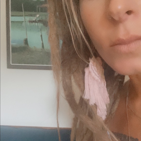 Macrame Earrings - Picture 7 of 8